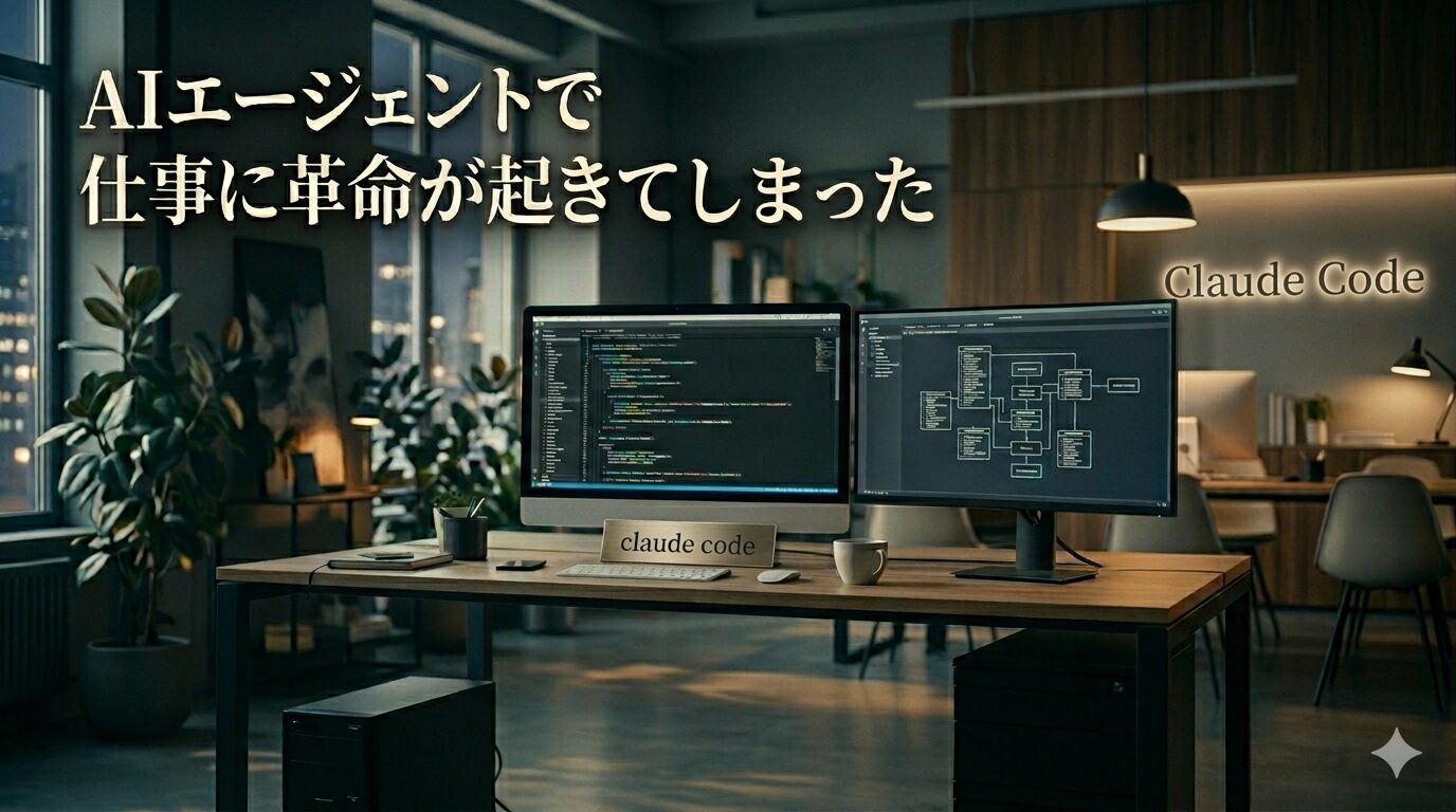 クラウドコードで、仕事に革命が起きている話