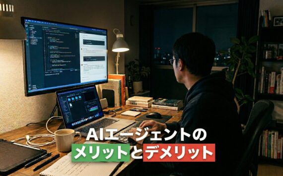 AIエージェントのメリット・デメリットを、正直に話します