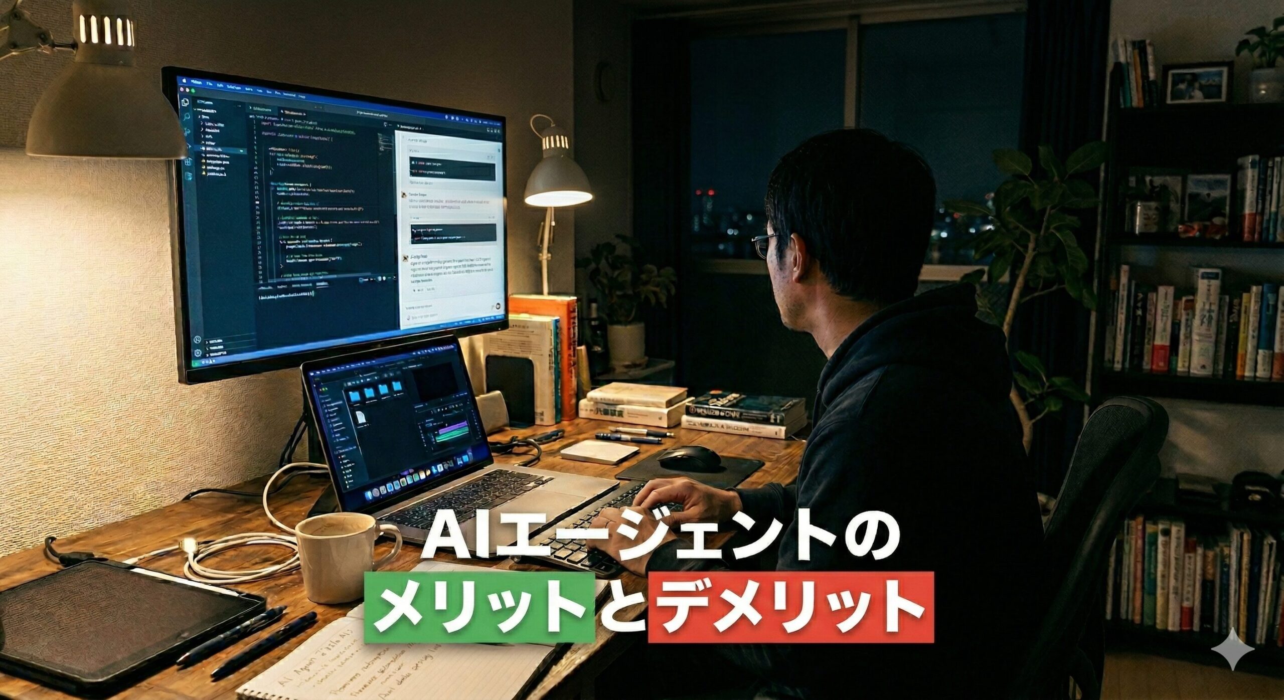 AIエージェントのメリット・デメリットを、正直に話します