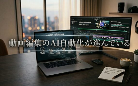動画編集のAI自動化が進んでいる — AIエージェントで”自分だけの自動化”が作れる時代