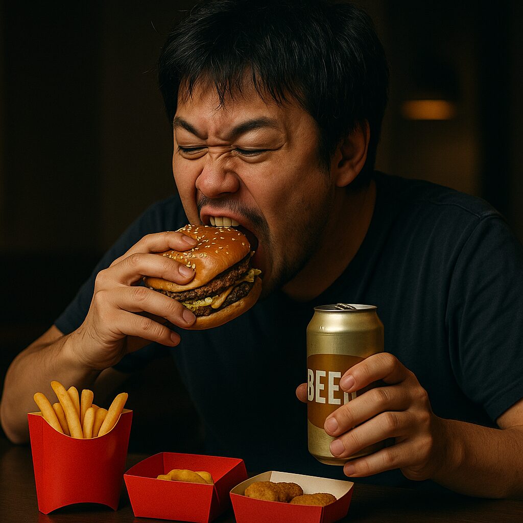 深夜のマクドナルドは最高だぜ！
